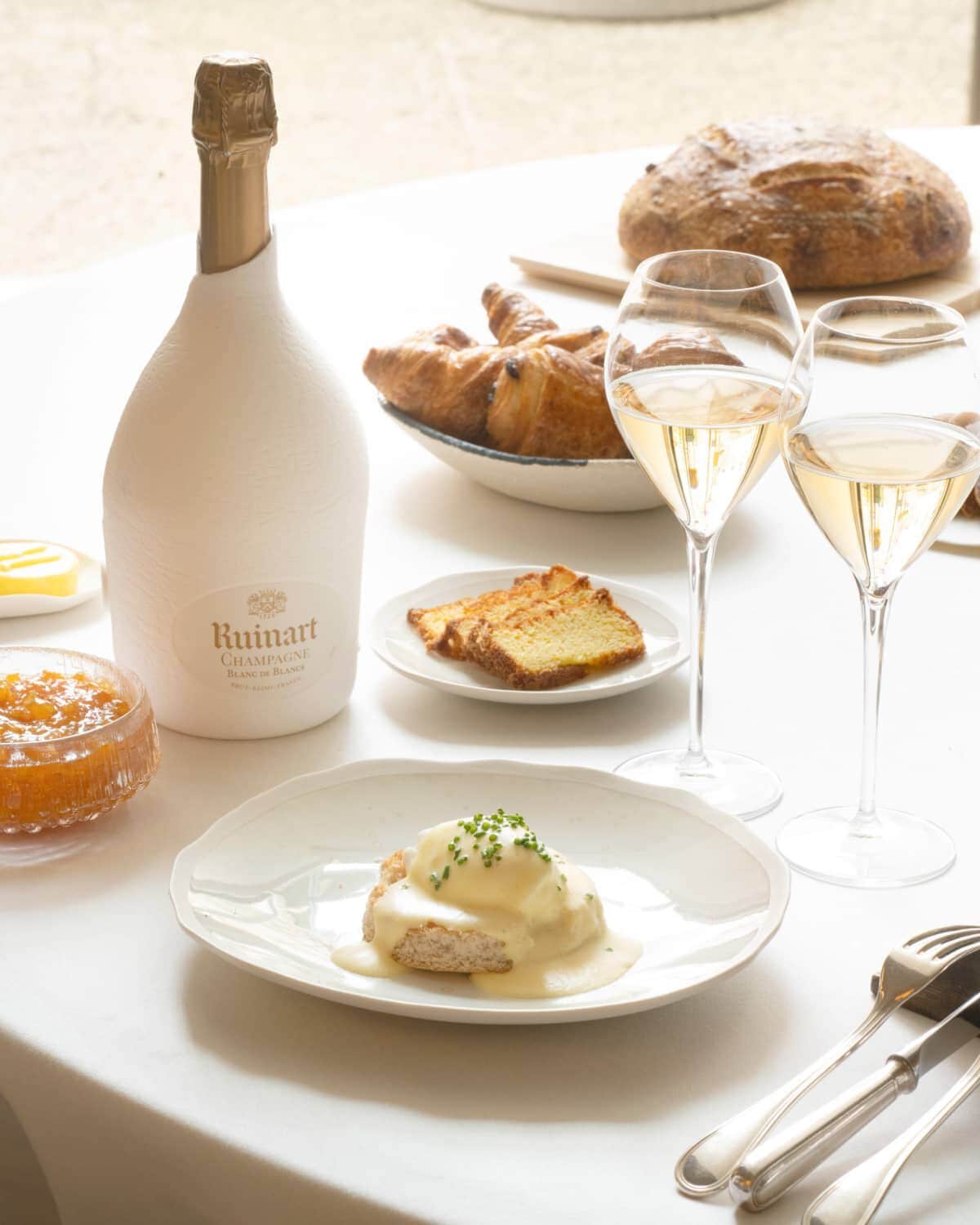 Le brunch de la Maison Ruinart Le brunch de la Maison Ruinart